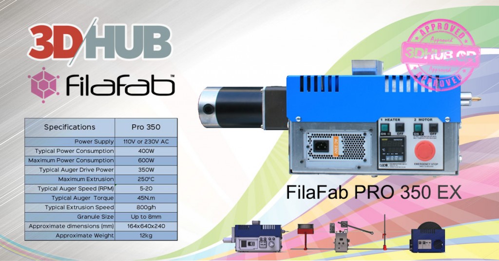 FilaFab PRO 350 EX Filament Extruder - 3DHUB.gr