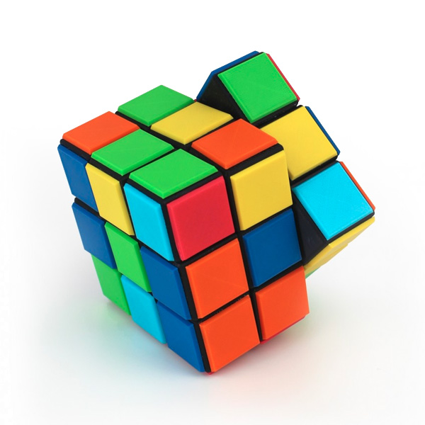 zabs-print2 Z-ABS Filament Rubik's Cube 3dhub.gr