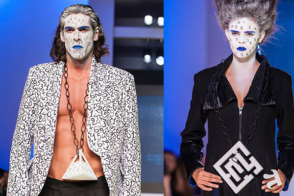 3D Printed Ρούχα Κωνσταντίνος Μητροβγένης Fashion Show 3dhub.gr