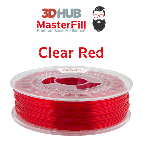 3DHUB-MasterFill-Premium-Filament-PETG-Pro-Clear-Red Masterfill Premium PETG Filament 3DHUB.gr