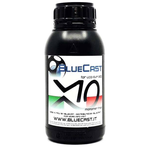 Bluecast X10 Castable Resin for LCD/DLP Bluecast X10 Castable Resin for LCD/DLP