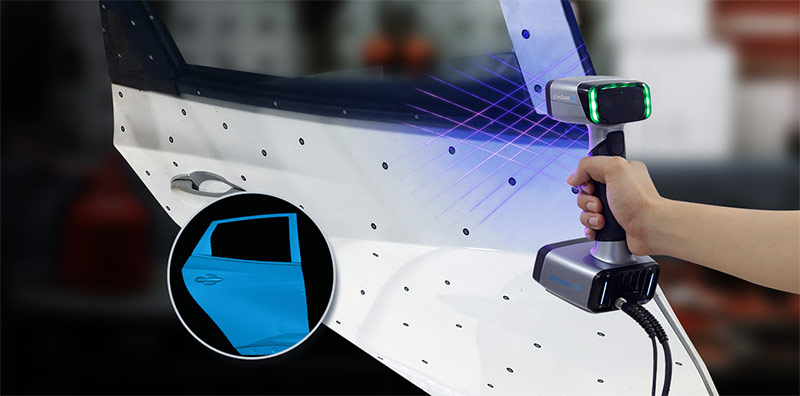 Einscan HX Hybrid Handheld 3D Scanner 3DHUB.gr
