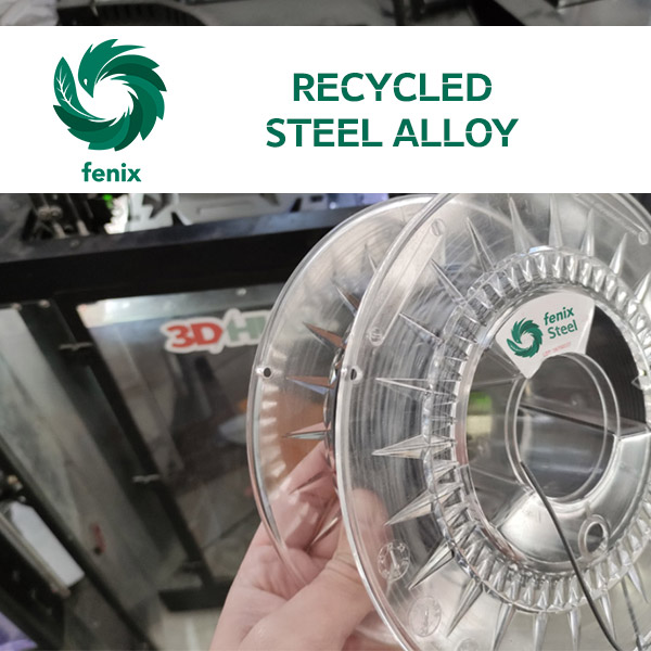 FENIX Steel Alloy Recycled Filament FENIX Steel Alloy Recycled Filament