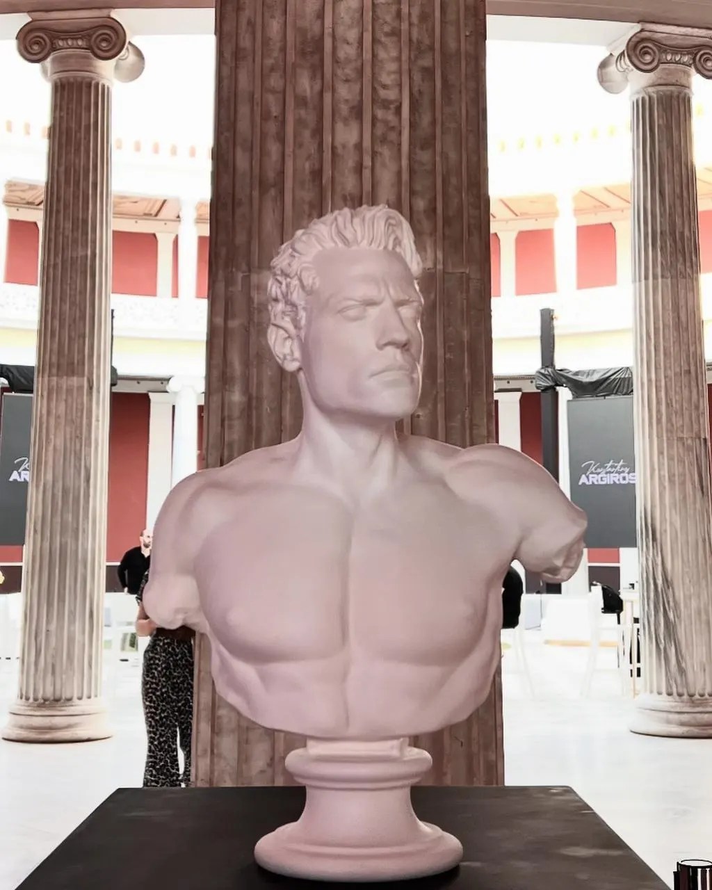 3d printed konstantinos argiros bust