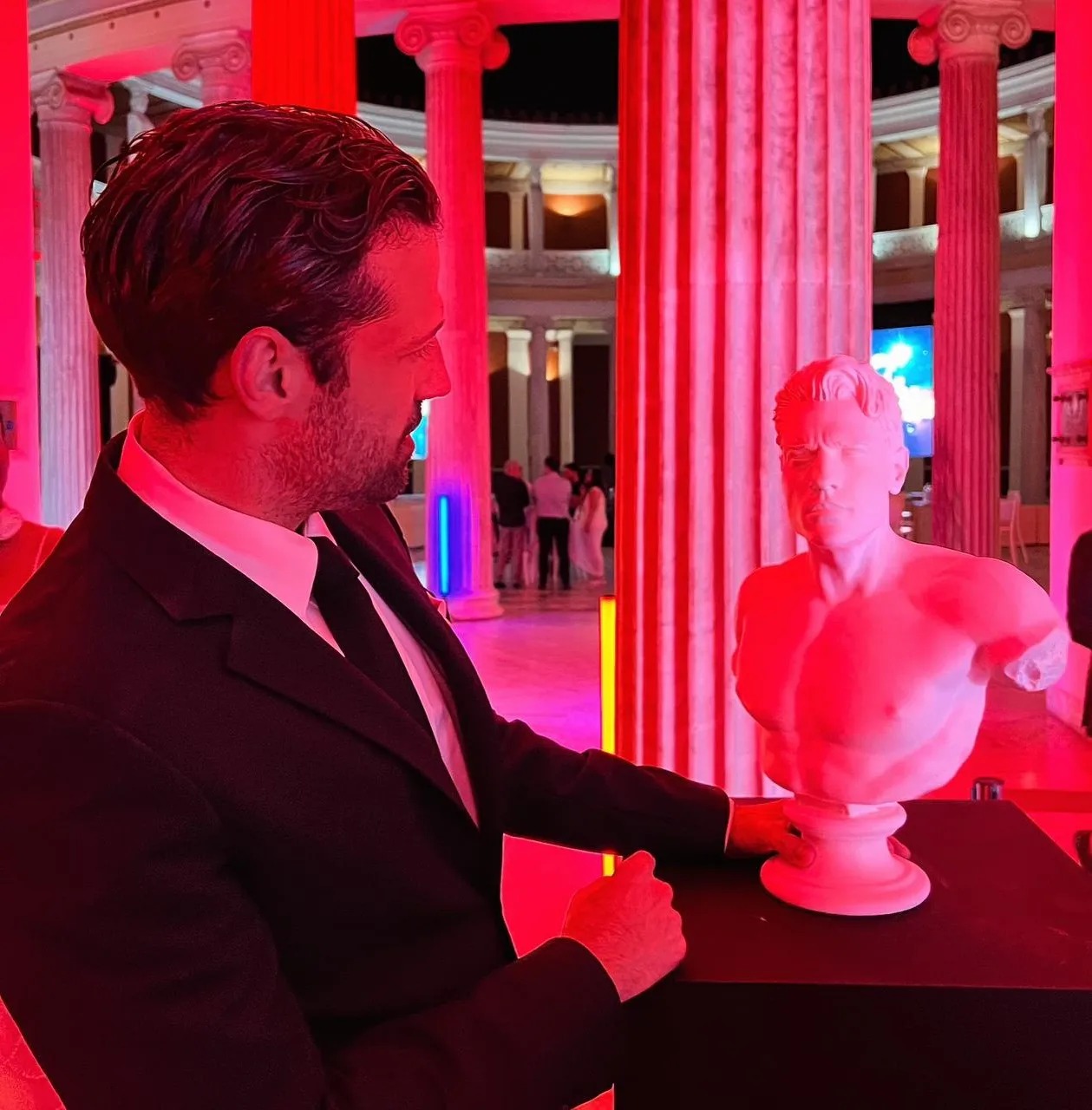 3d printed konstantinos argiros bust