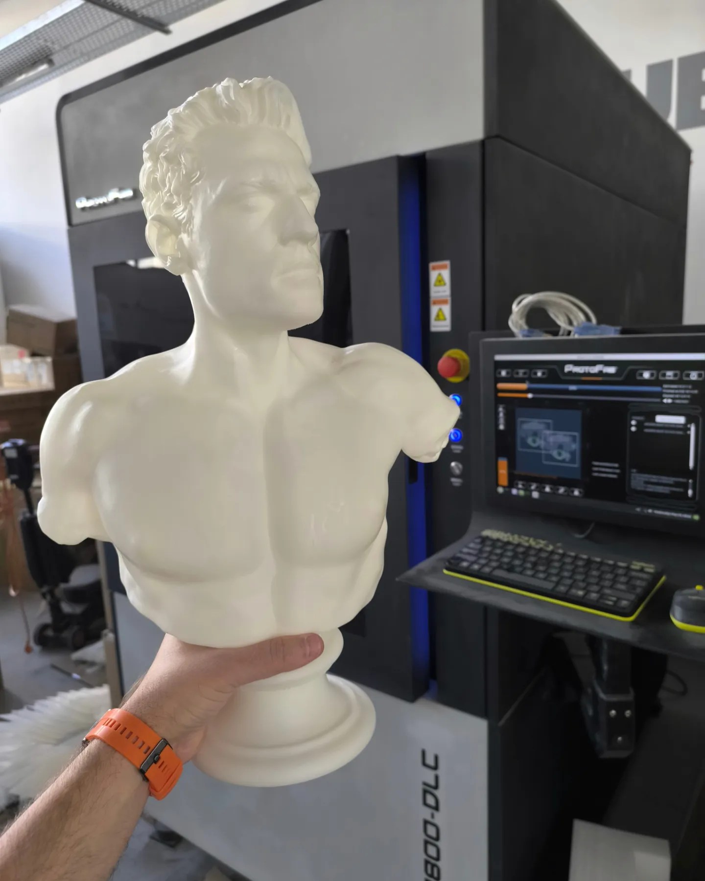 3d printed konstantinos argiros bust