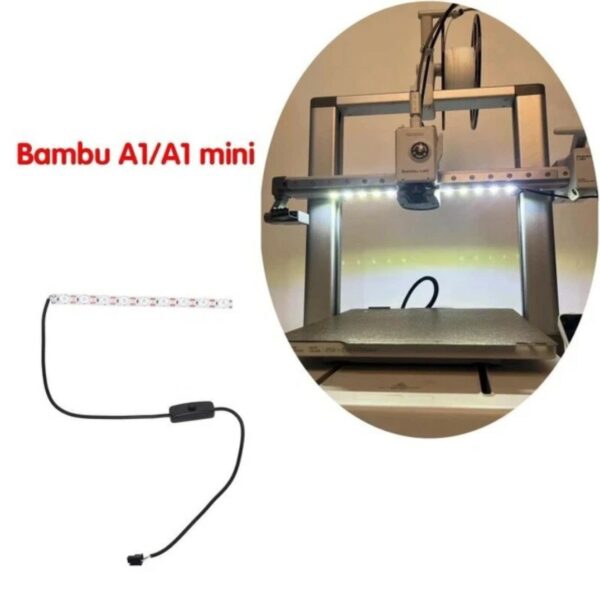 Bambu A1/A1mini Light Strip Upgrade