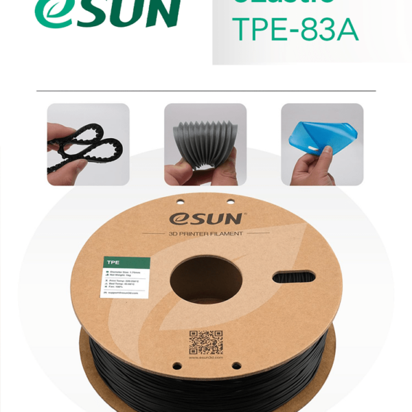 eSUN TPE 83A elastic Filament 1KG