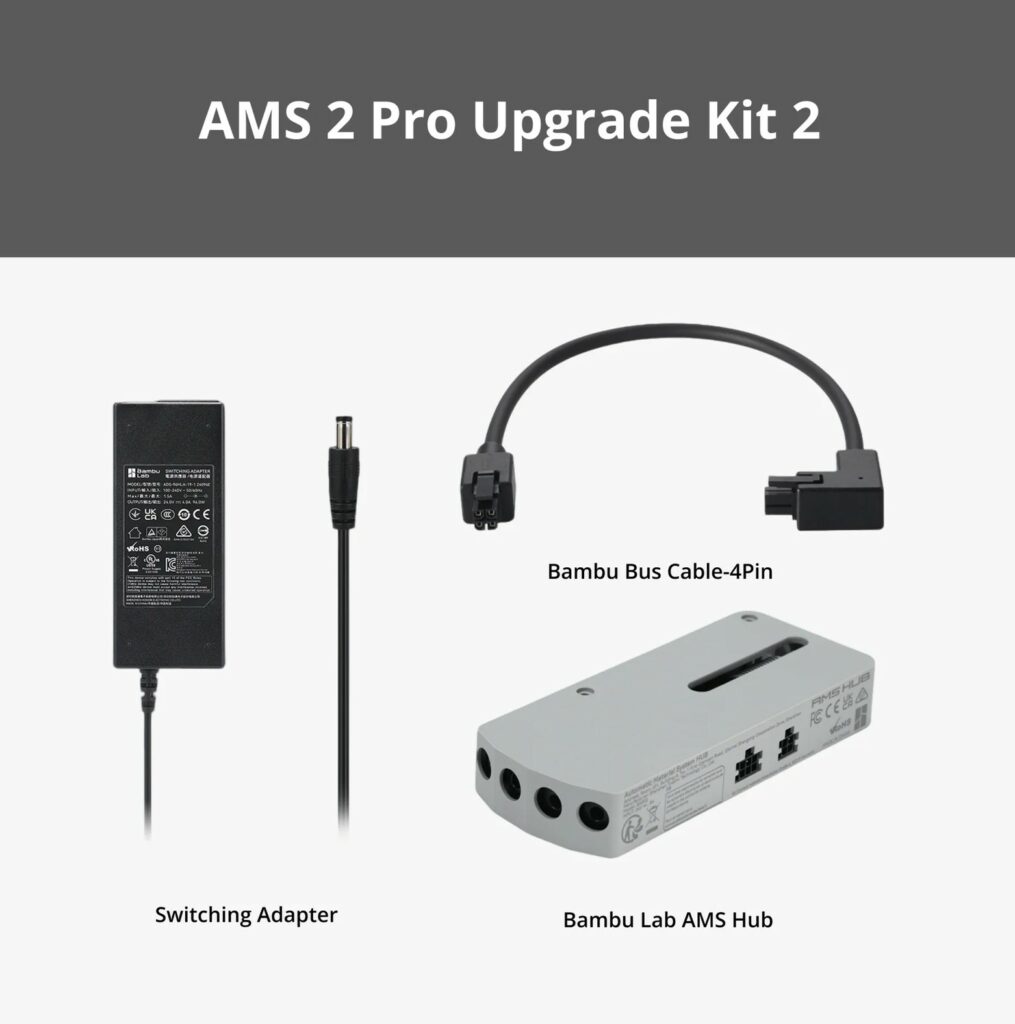Bambu Lab AMS 2 Pro Upgrade Kits - 3DHUB.gr - Το πρώτο 3D printing HUB ...