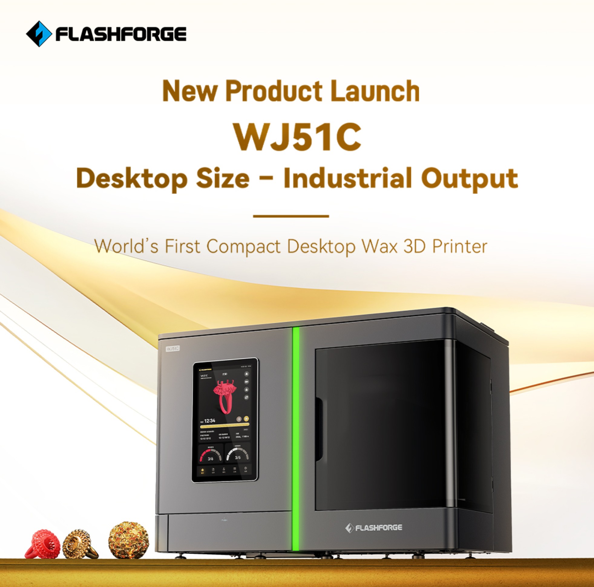 flashforge-wj51c-desktop-wax-3dprinter flashforge-wj51c-desktop-wax-3dprinter